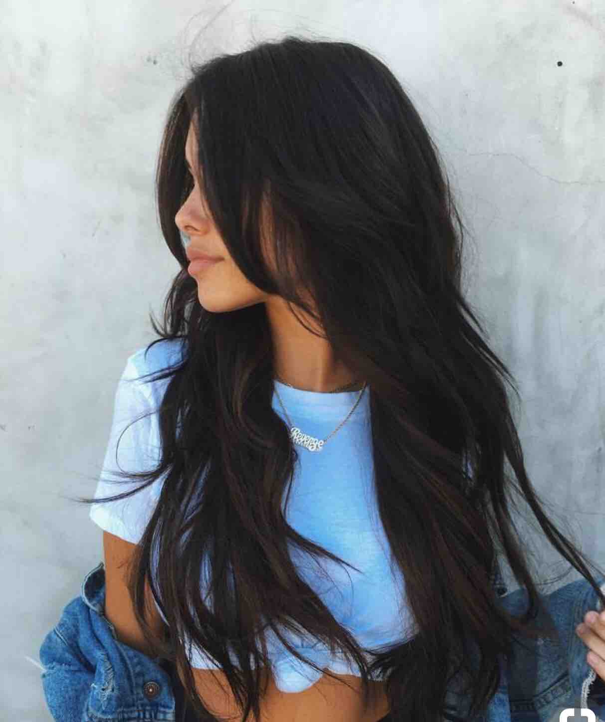 Long Hair All Over Color