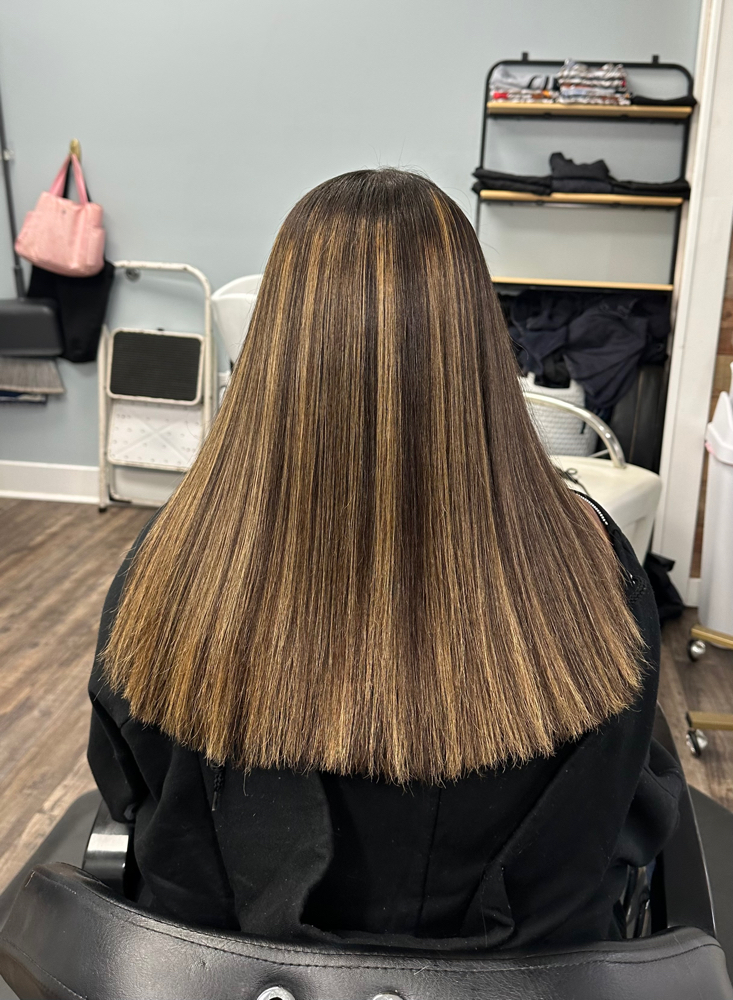 Keratin smoothing treatment (5 months) at Zamora Allure in Concord, NC