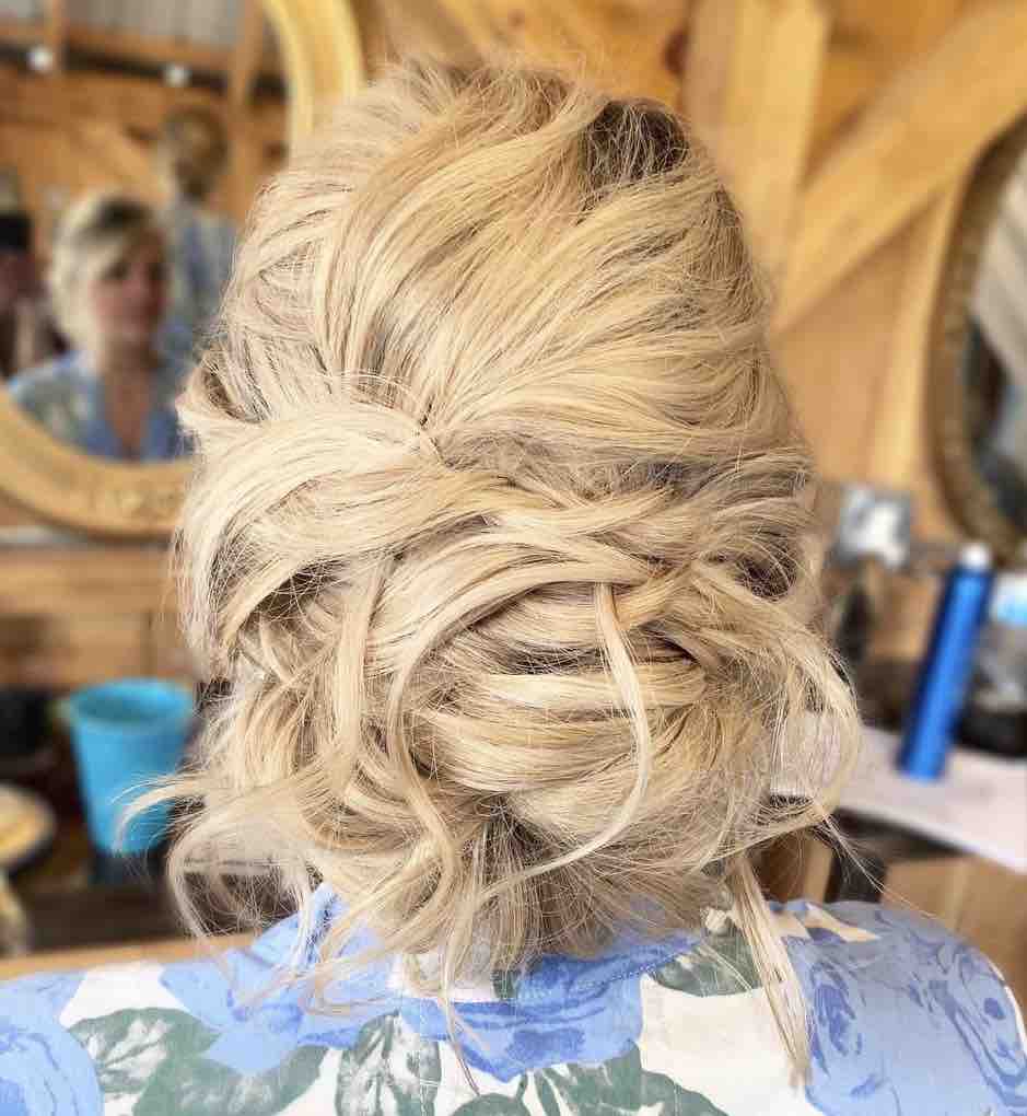 style- formal updo