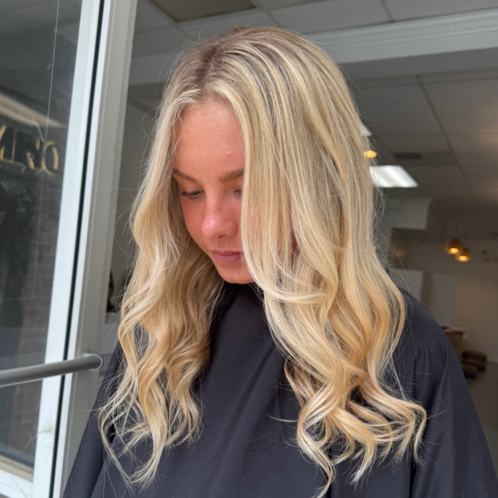 Gianna Partial Custom Color at Salon Palomino in Edgewater, MD