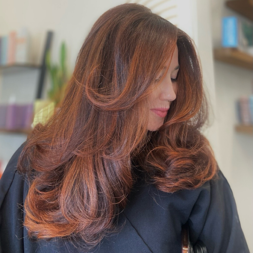 Root Color And Blowout at He+Loe Studio(Chloe) in Delray Beach, FL