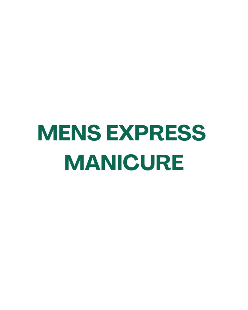 Mens Express Mani