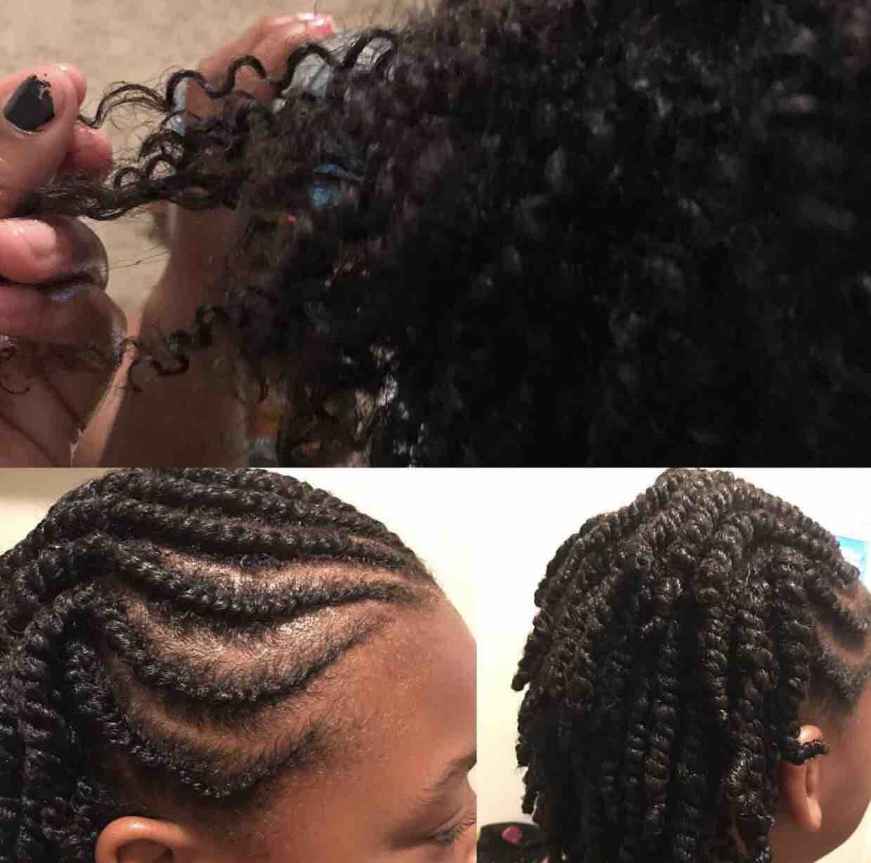 Natural hair styling