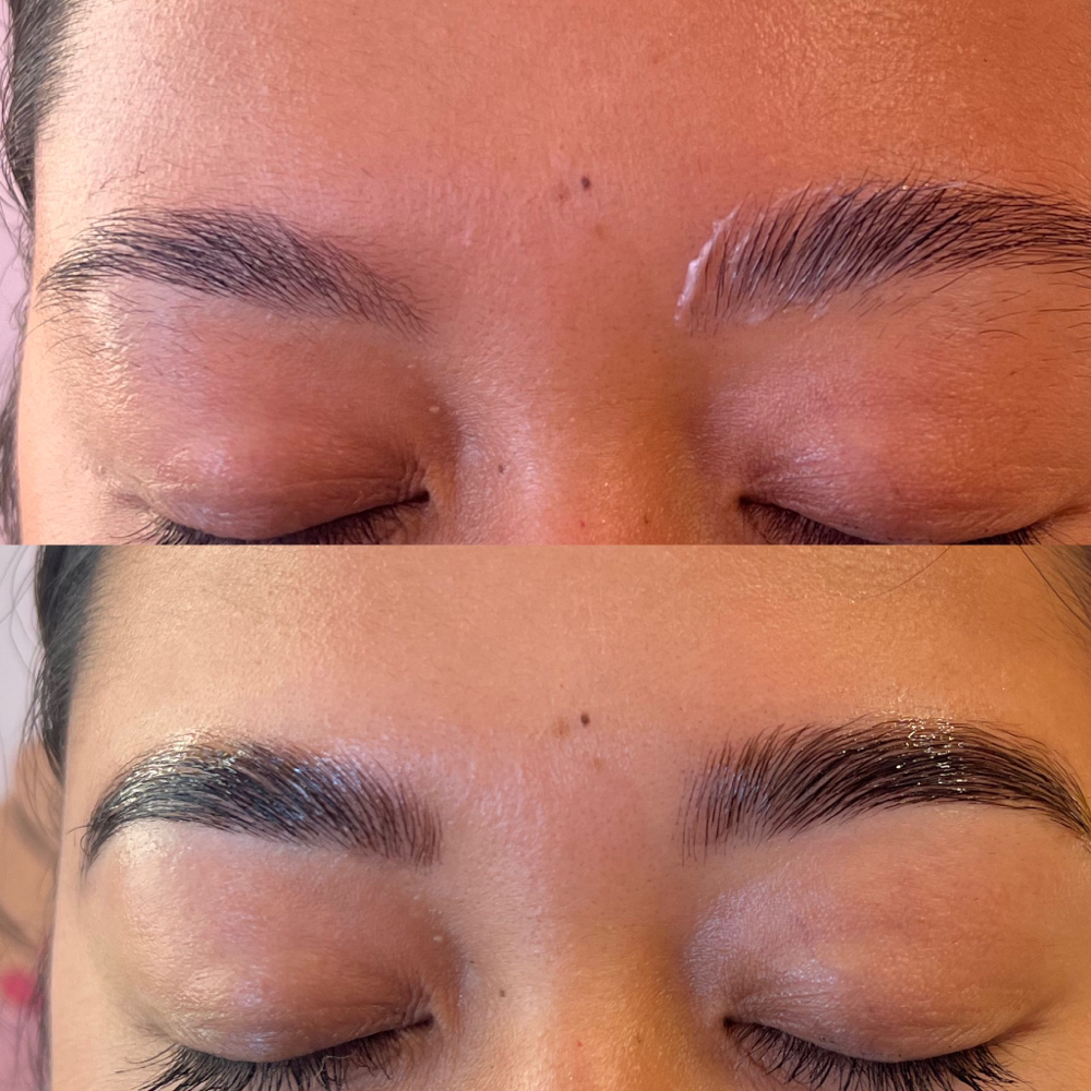 Brow Lamination + Shaping