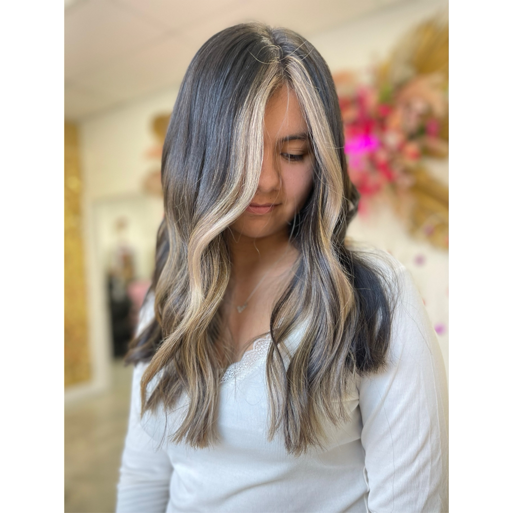 Face Framing Highlights