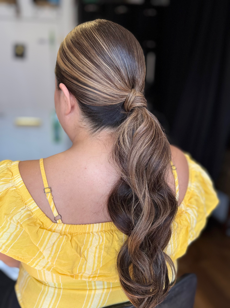 Sleek Ponytail