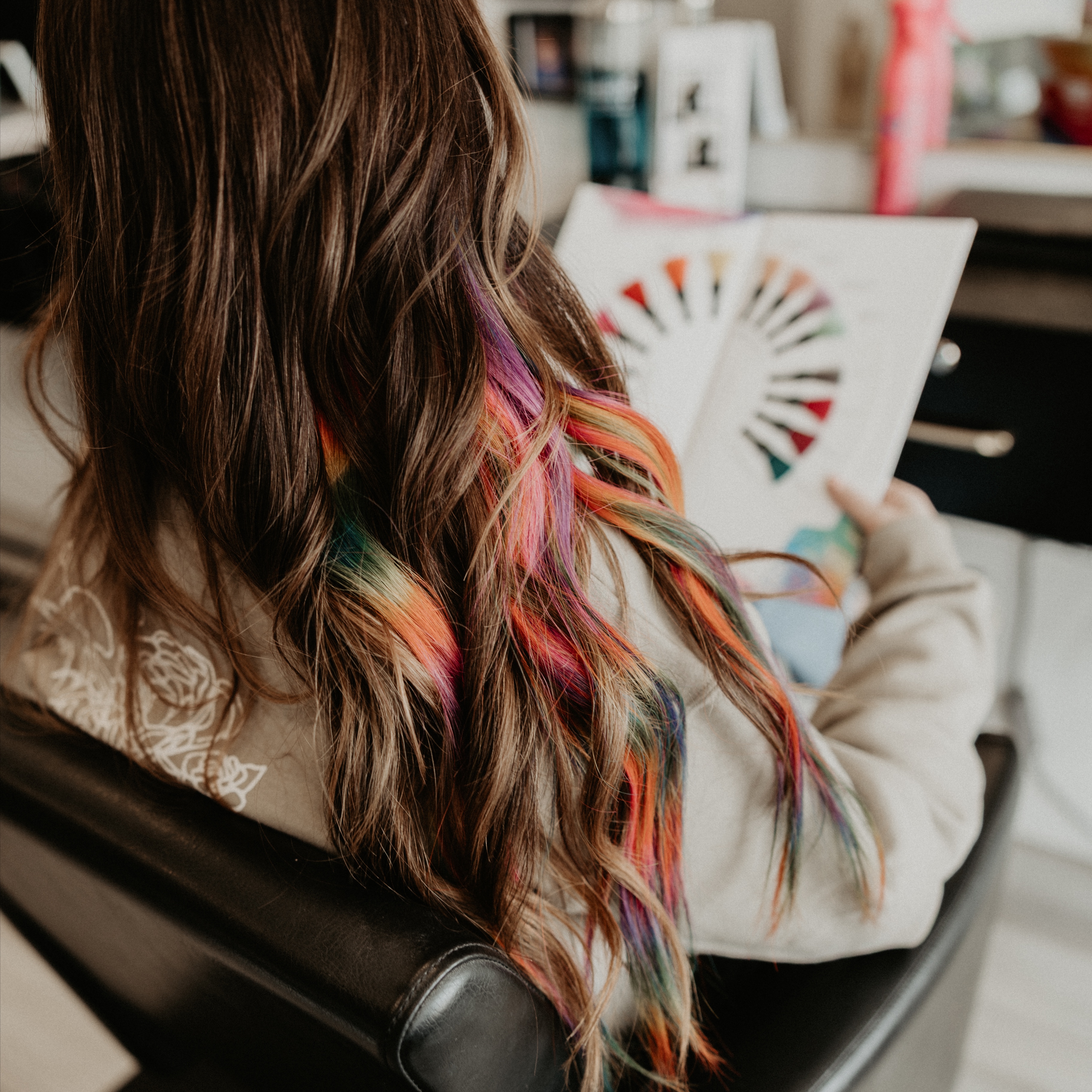 Vivid Peekaboo Extensions Package at Hair by Alyse @ The Hair Garden in Endwell, NY