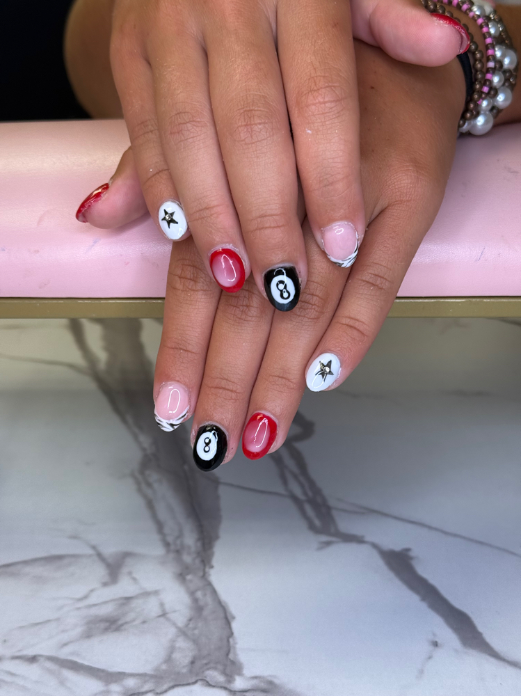 Acrylic Overlay at Gorgeous by Georgia in Harlan, KY