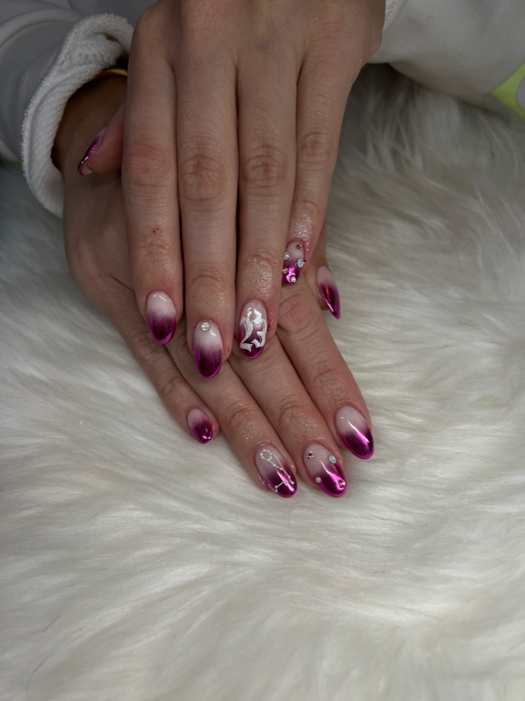 Hard Gel Overlay at Nail Enchantments in River view, MI