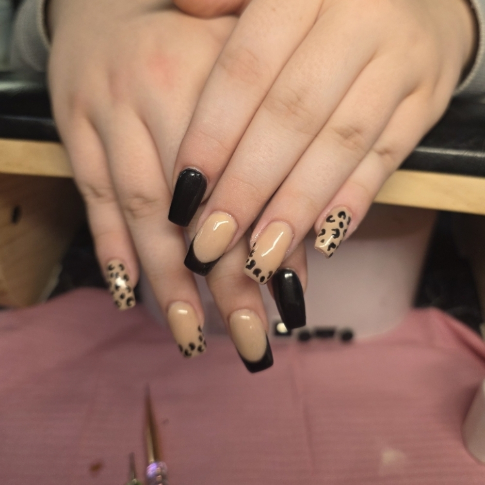 Nail Design- Simple at Enchanted Nails and Lashes in Beech Grove, IN