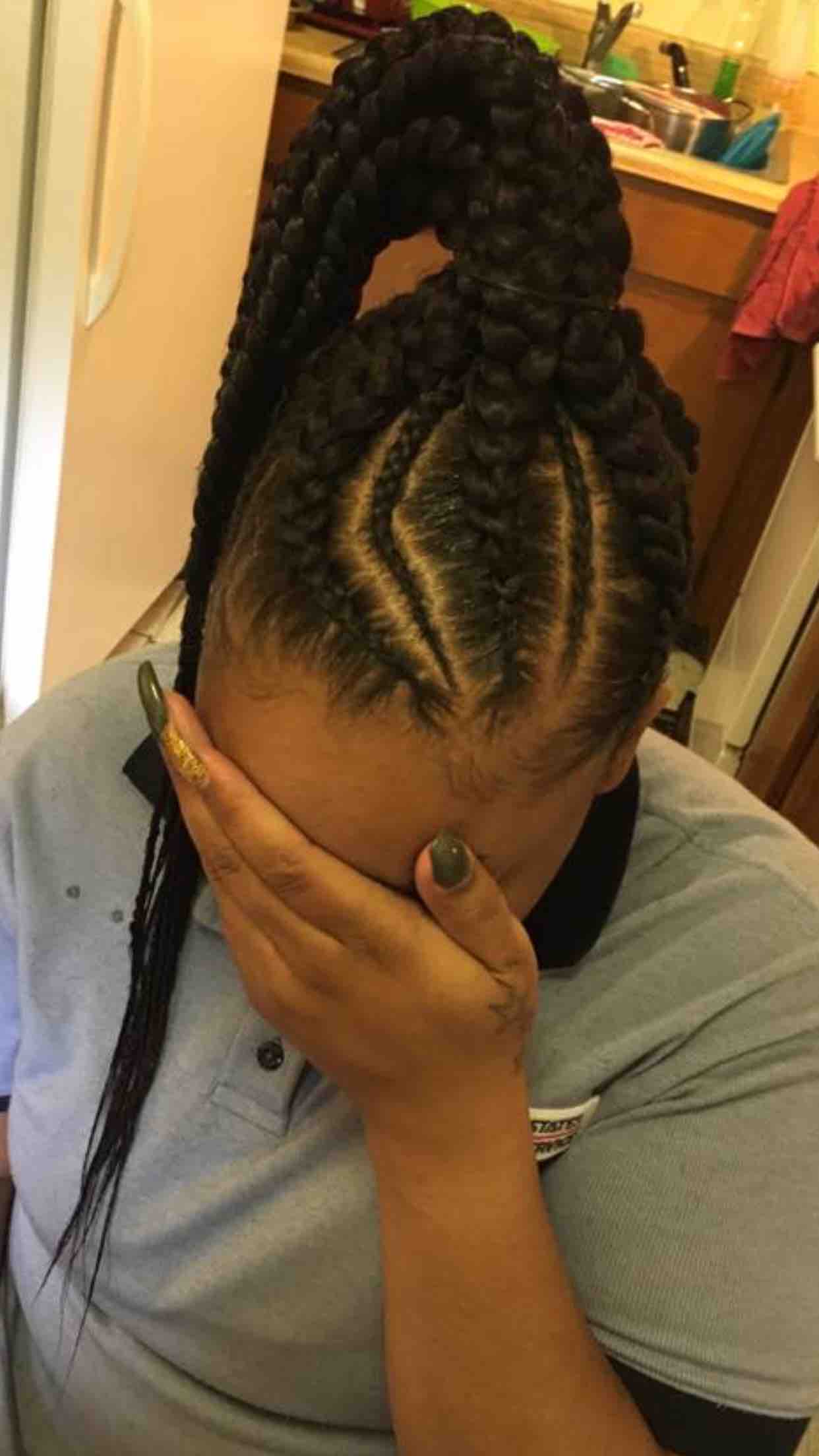 Large Feedin Ponytail