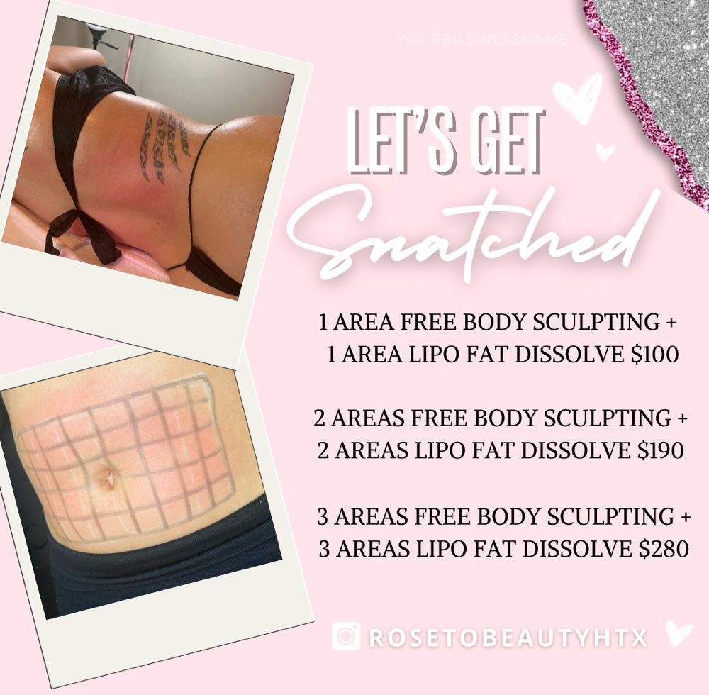 FREE Body Sculpting+Fat Dissolve 💉