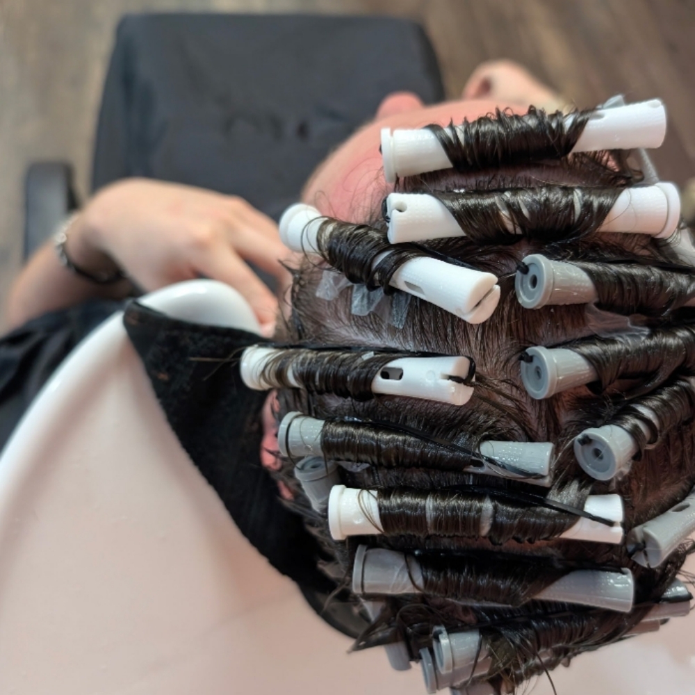 Perm Half Head at Birdie Watkins- @beautybybirdieky in Louisville, KY