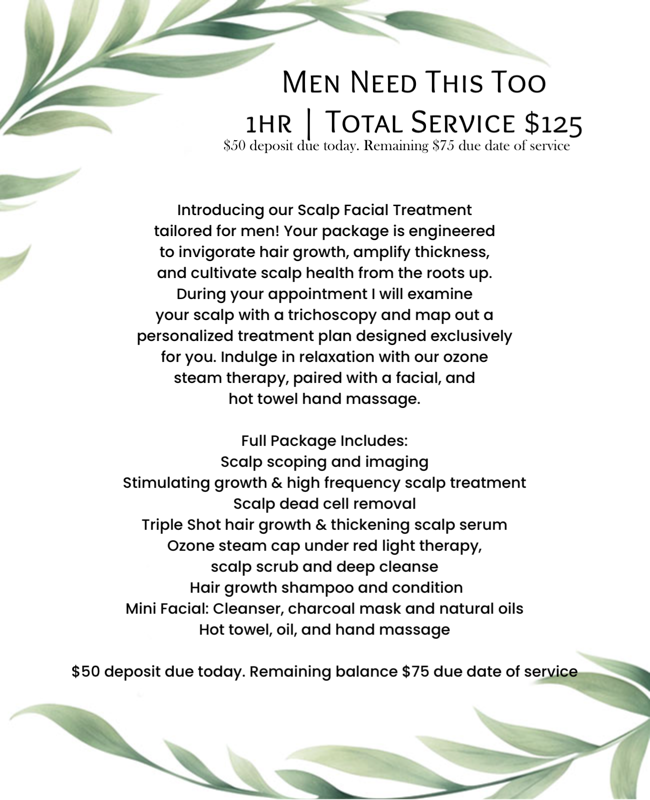 HeadSpa Men Need This Too