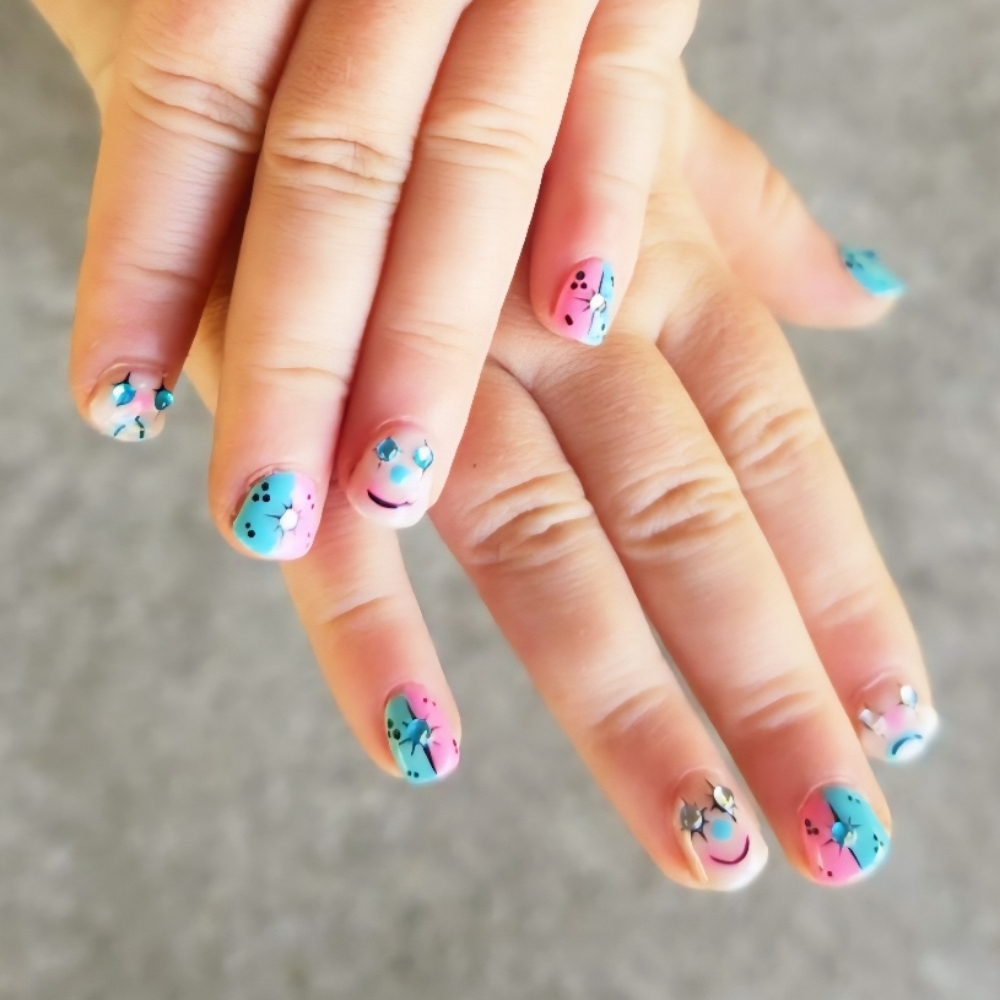 Kid's Mani at Mikayla's Nails in Springboro, OH