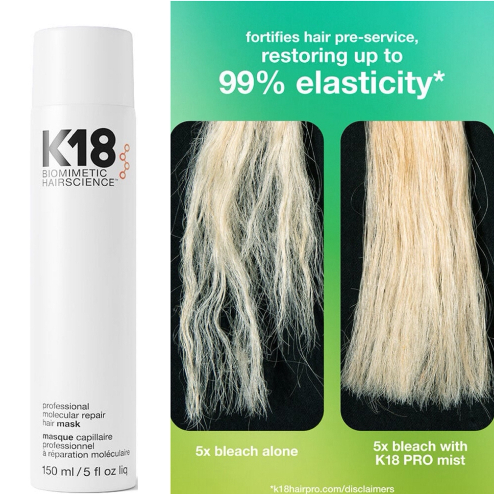 K18 Molecular Repair Mask 1.69oz at Saylor Grace in Maryville, TN
