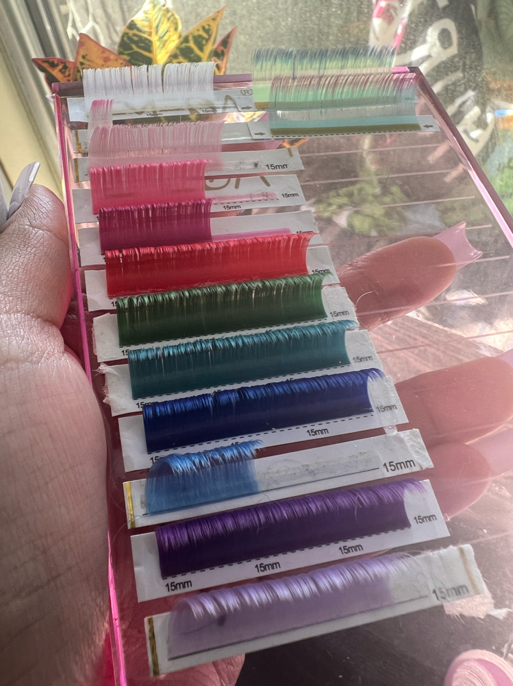 Coloured Lashes Add-on