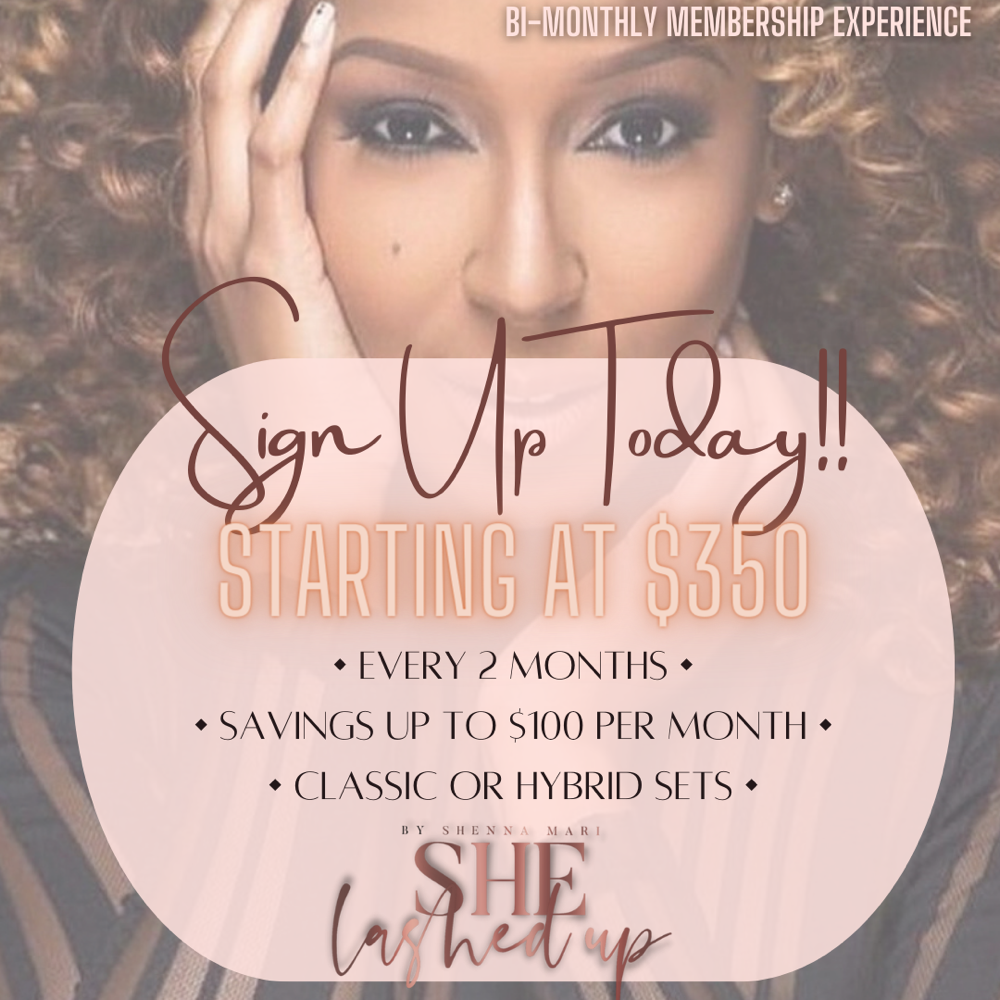 SLU Bimonthly Hybrid Full Set at She Lashed Up LLC in Union City, GA