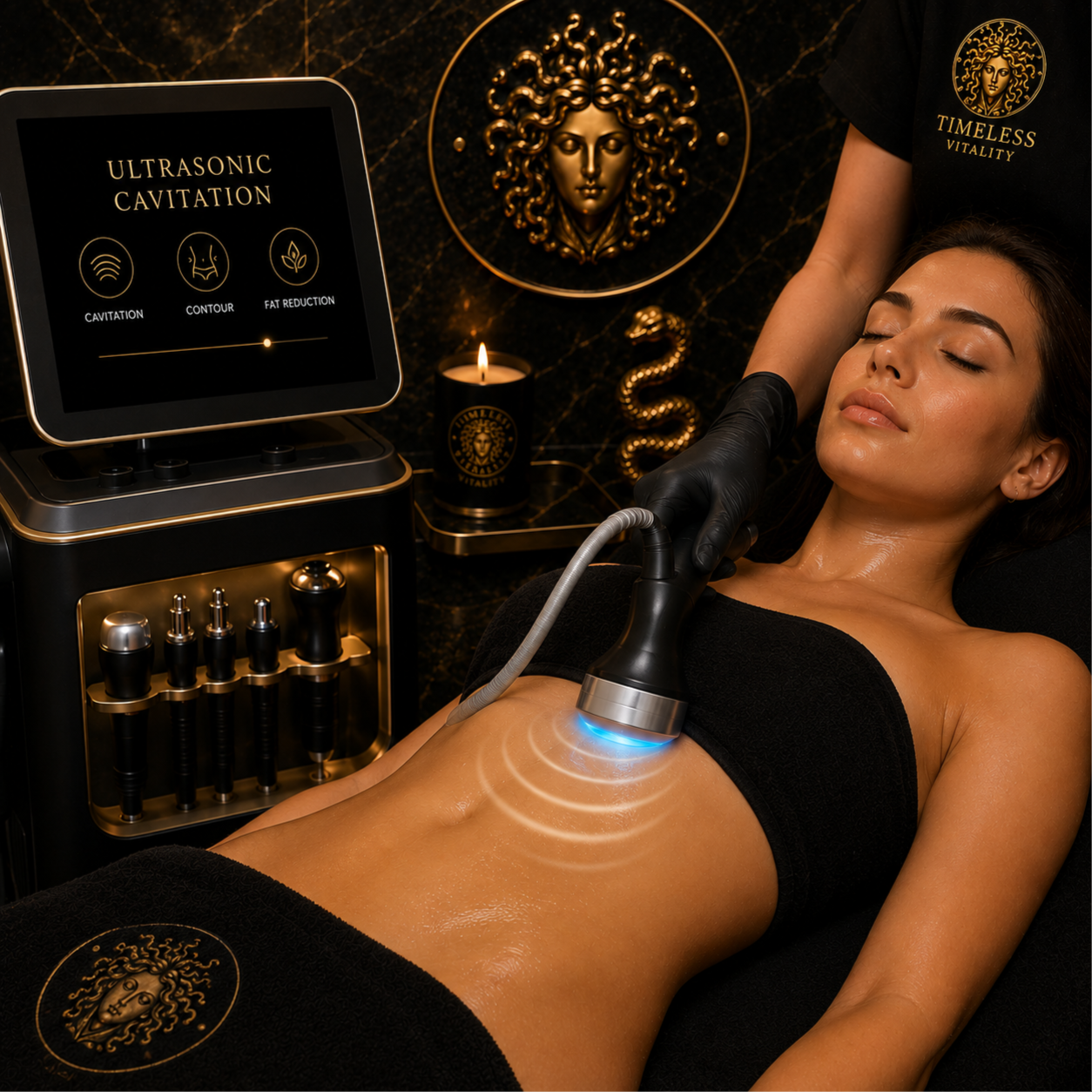 Ultrasound Cavitation at Timeless Vitality LLC in Midland, TX
