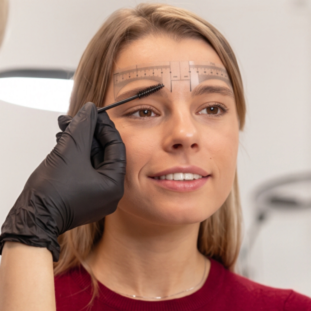 New Client BROW TINT + SHAPING at ES BEAUTY HUB in Roswell, GA