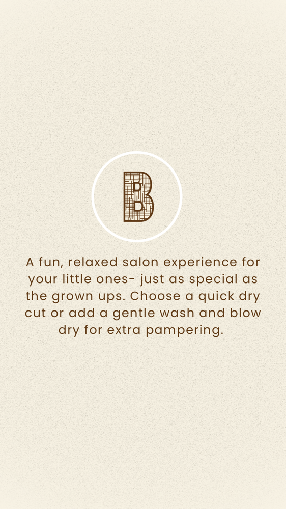 Kids Cut (9 or younger)