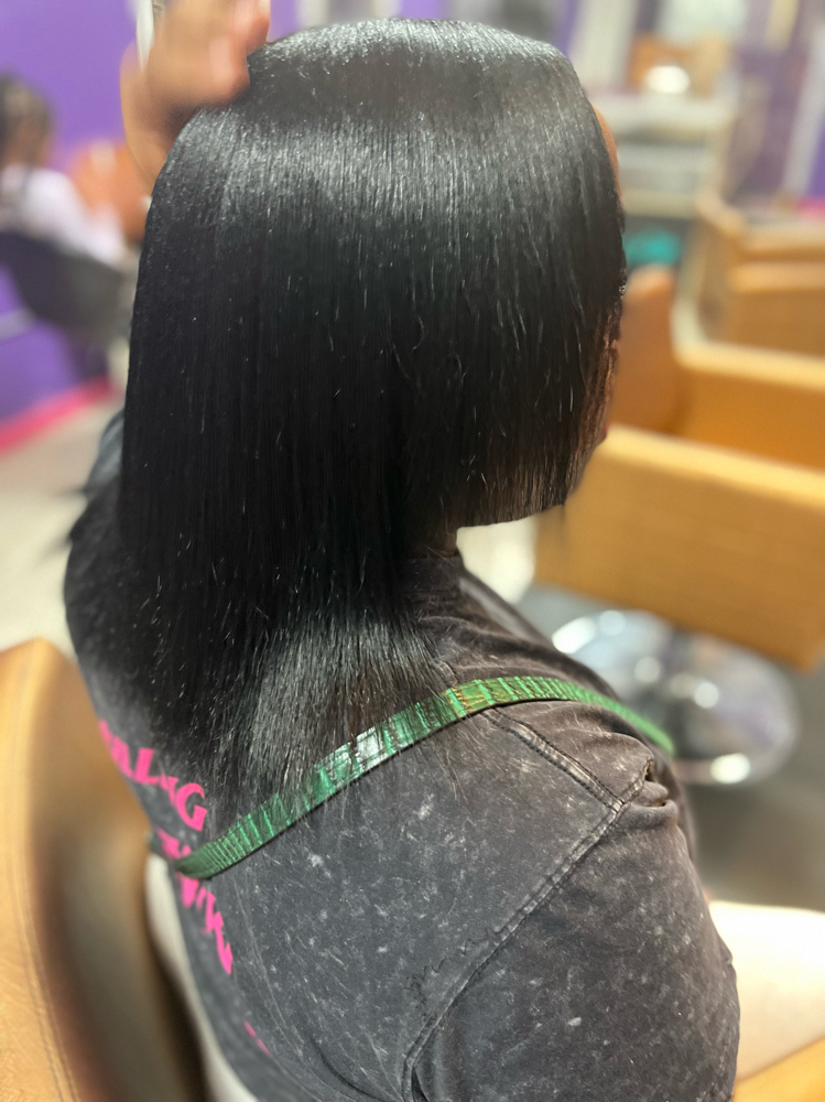 Wash & Flat Iron