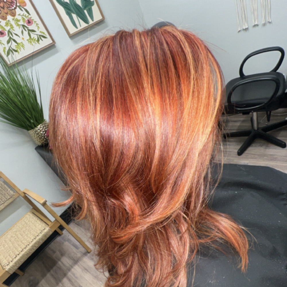 Highlight And Lowlights at Brooke Mackey Salon @Salons by JC Aliana Trace in Richmond, TX