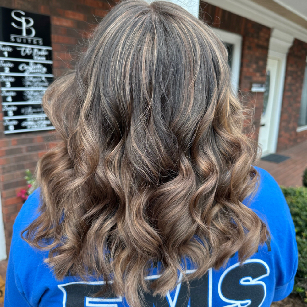 Balayage at Skye’s the Limit Hair in Asheboro, NC