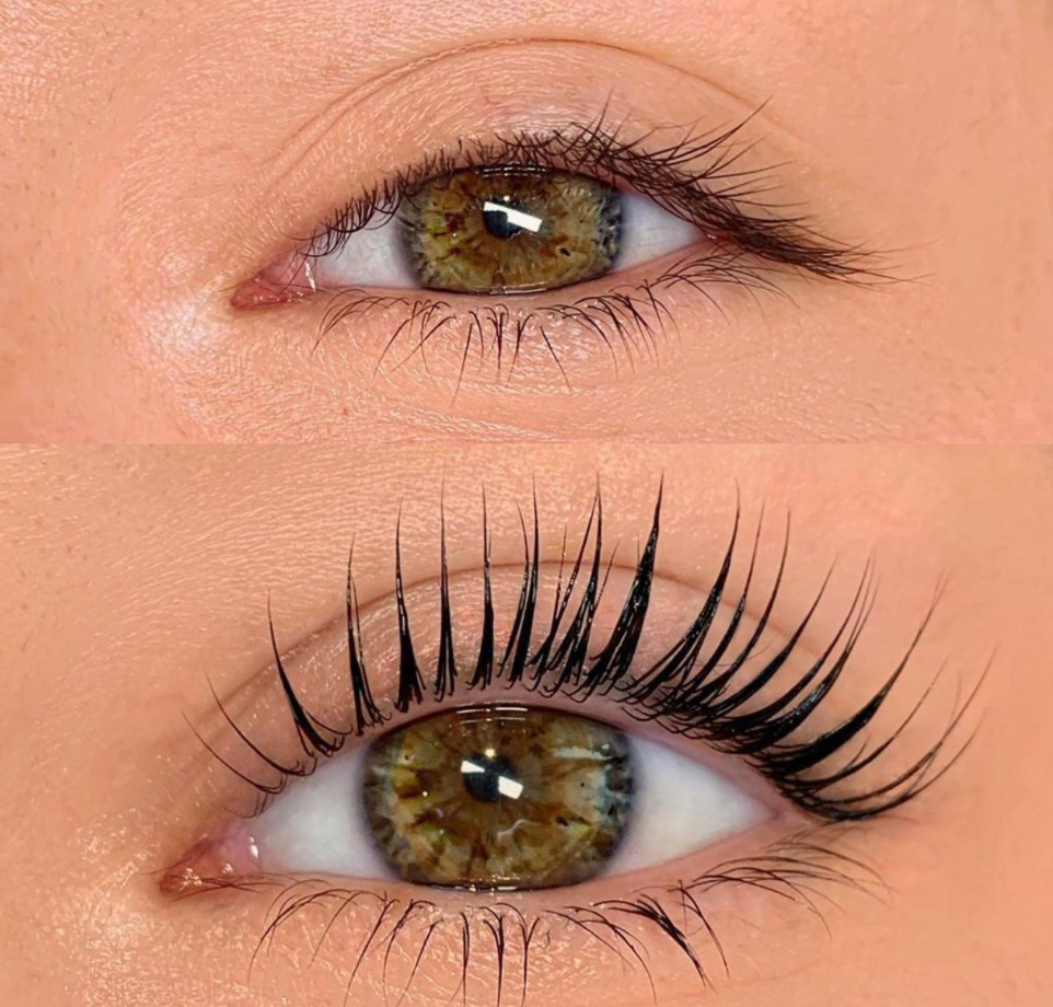 Lash lift at Organic Beauty By Eve in Garden City, NY