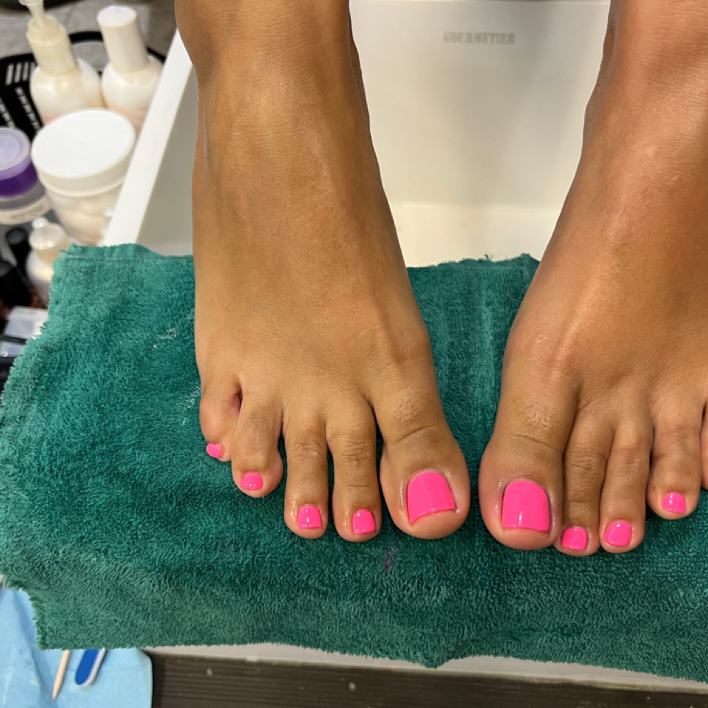 Spa Pedicure at Inspire Natural Nails in Boise, ID