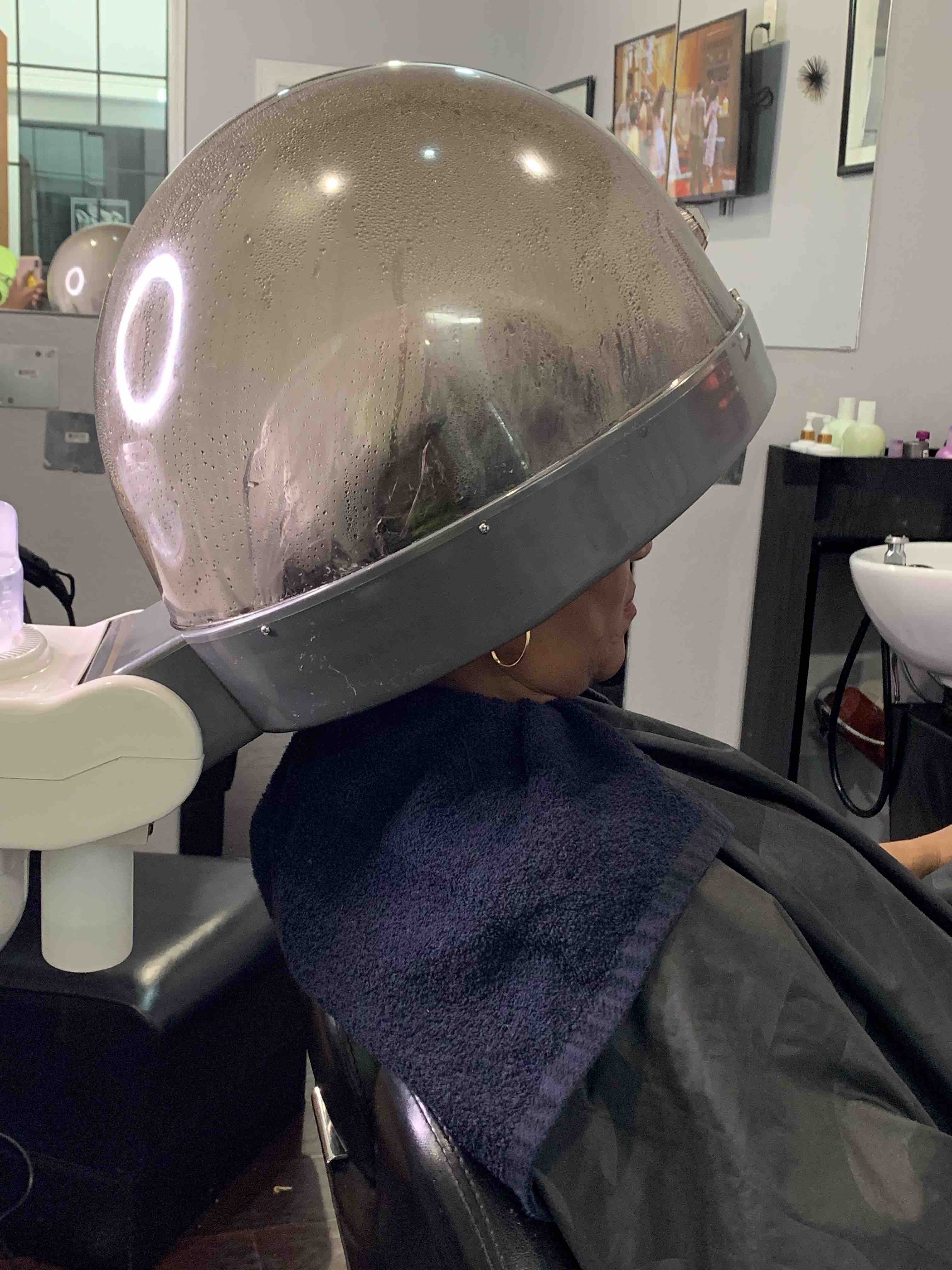 Steam Hydration Treatment at Crowned by Asia in Houston, TX