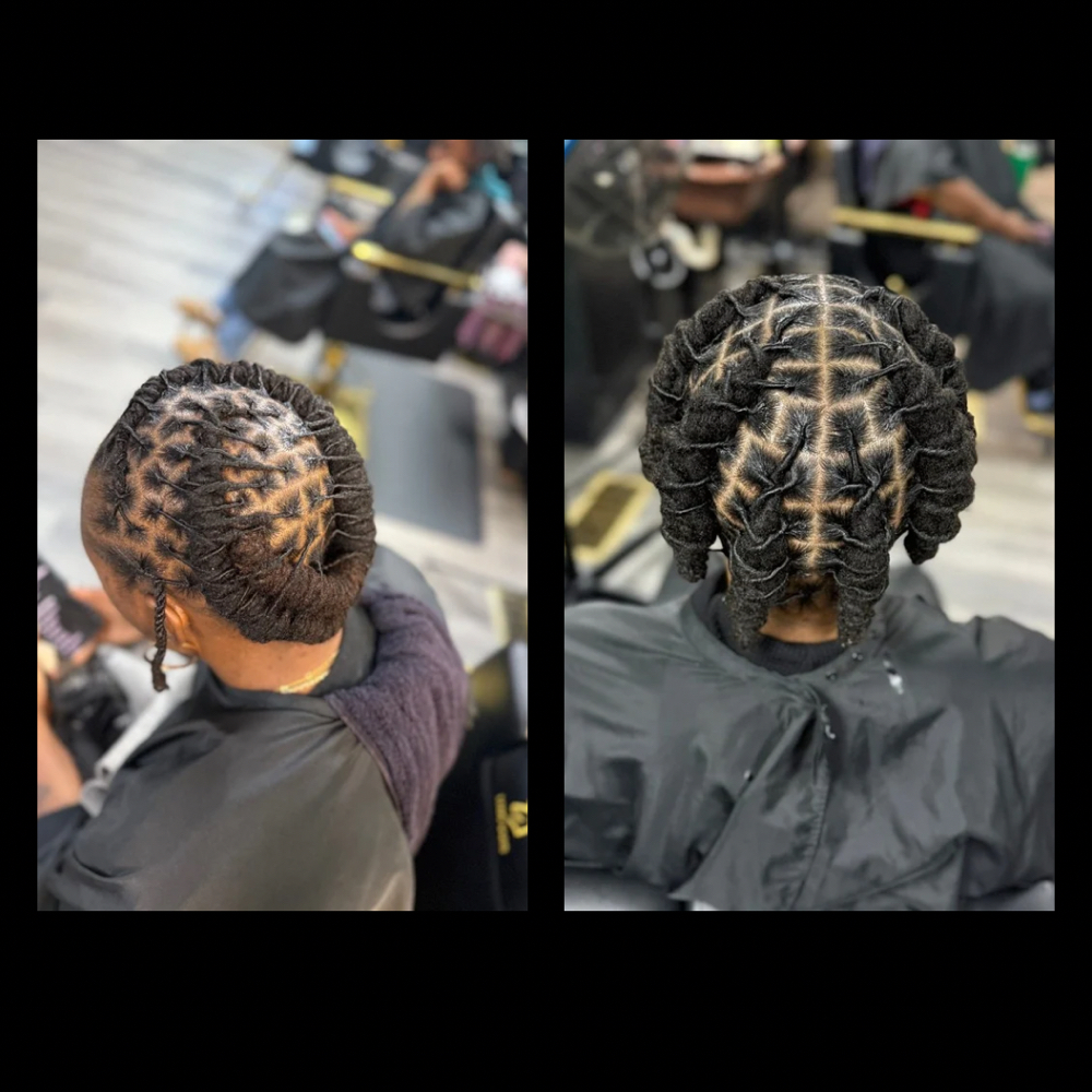 Retwist W/ Barrel Or Cornrows at NaturaLee Styling LLC in Charlotte, NC
