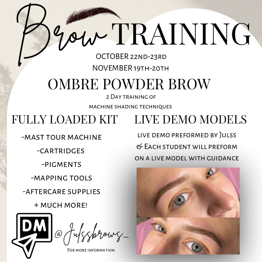 Ombre Powder Brow Training