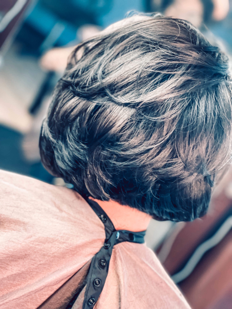 Precision Cut With Blow Out