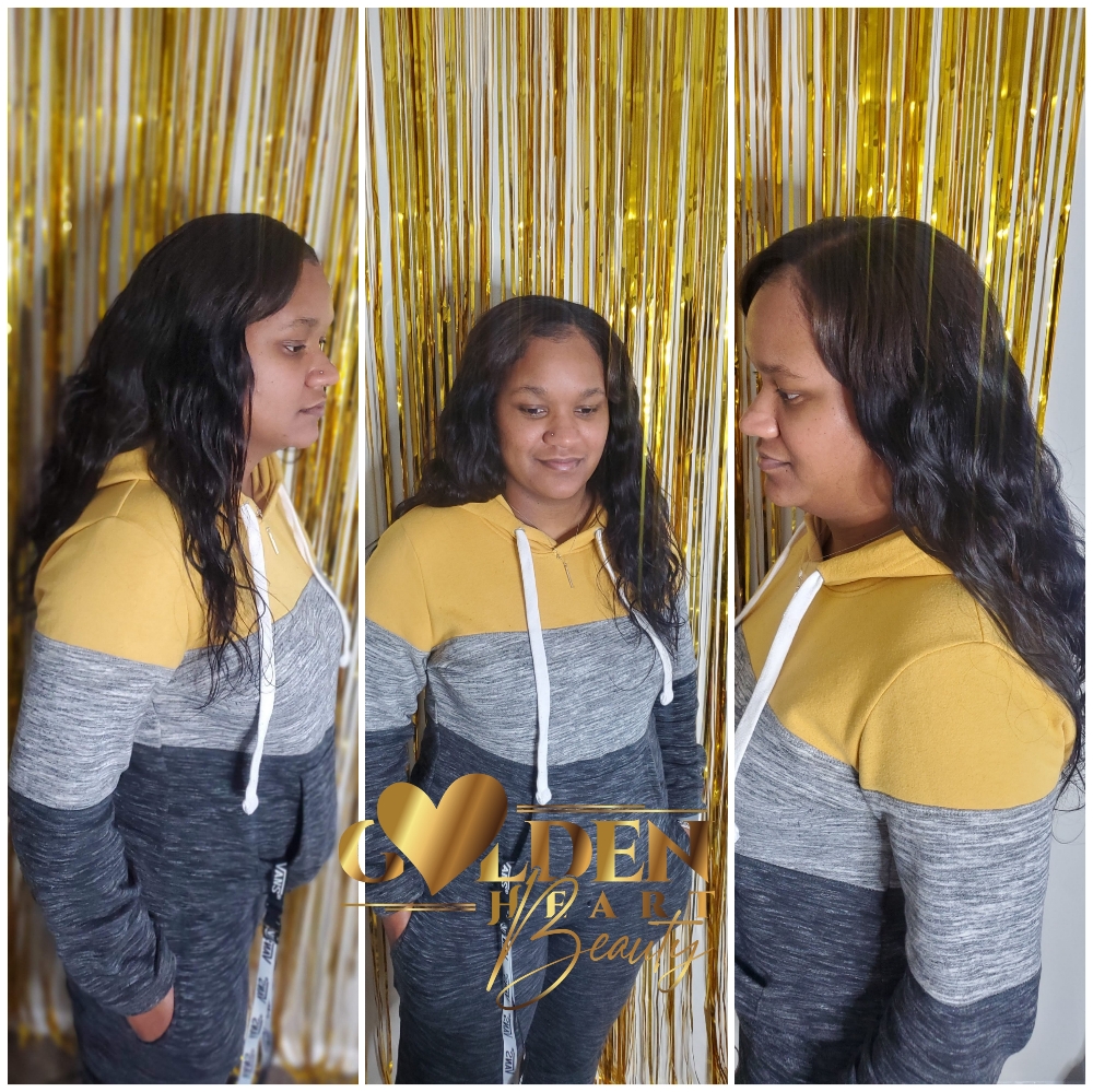 Traditional sew-in