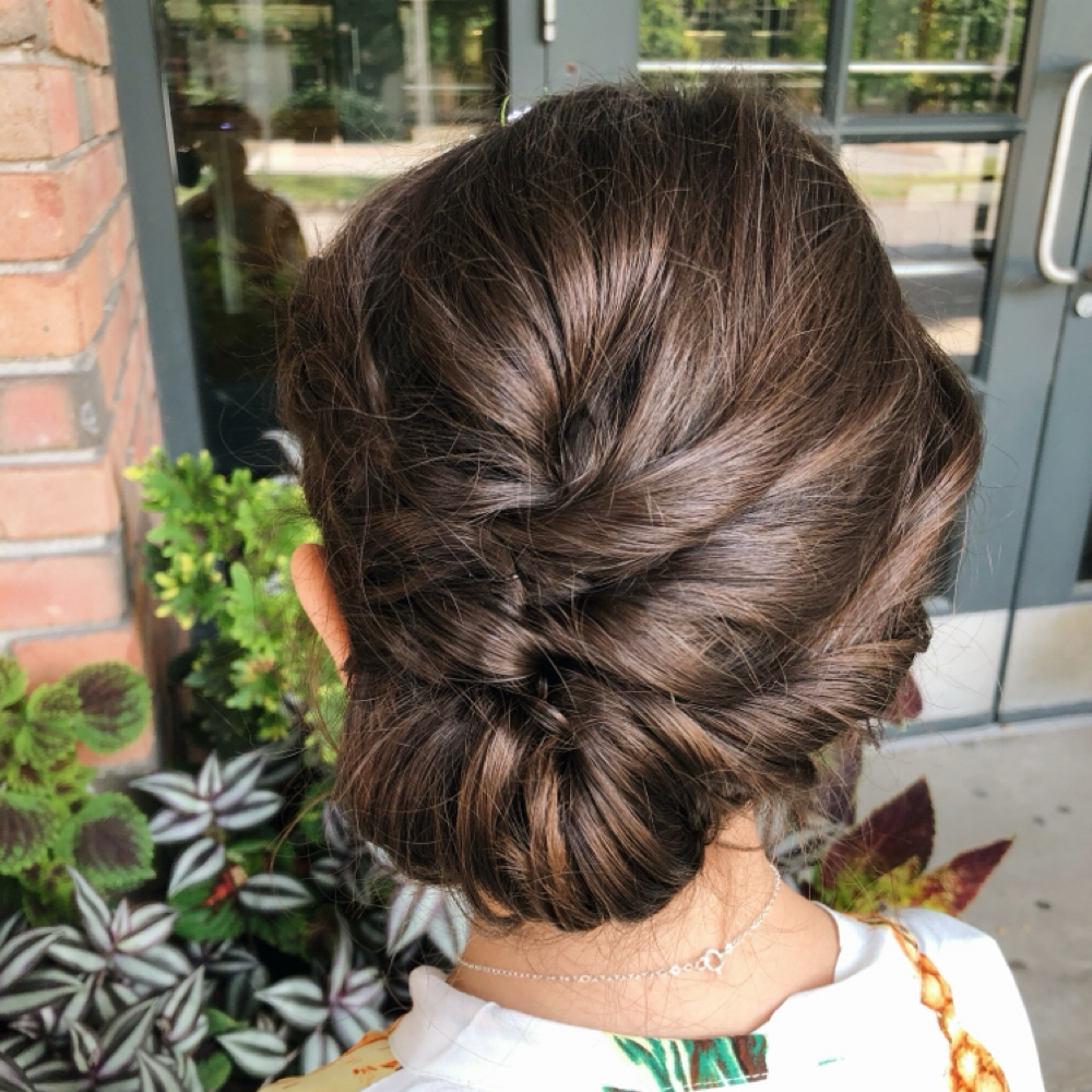Child Updo at Tyler & Drew Hair Co. in Marshall, MI