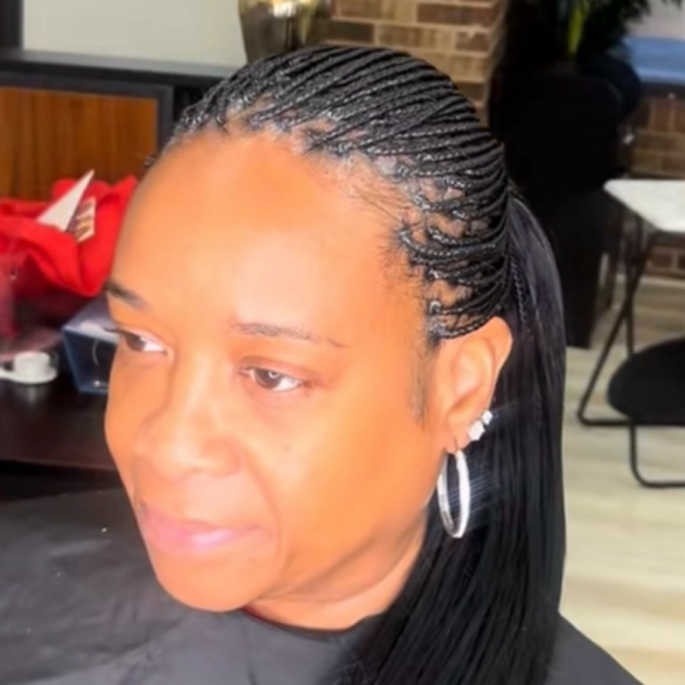 Micro Braids at Blessing braiding bar in South Holland, IL