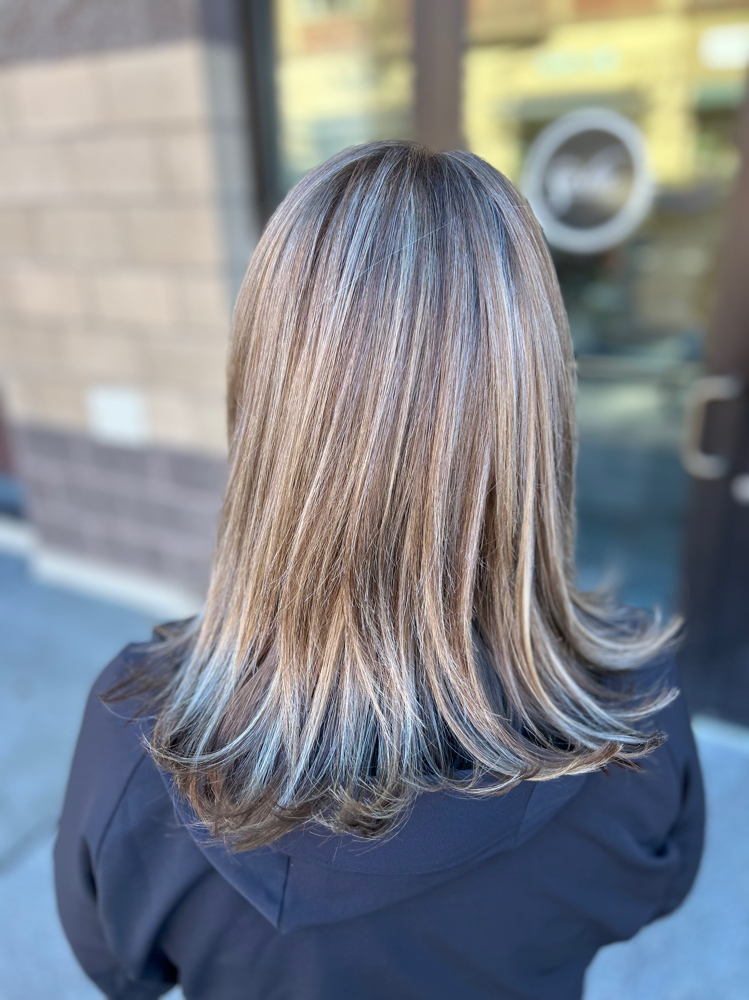 Root Blend (added to Highligths) at 805 Hair by Gina in Thousand Oaks, CA
