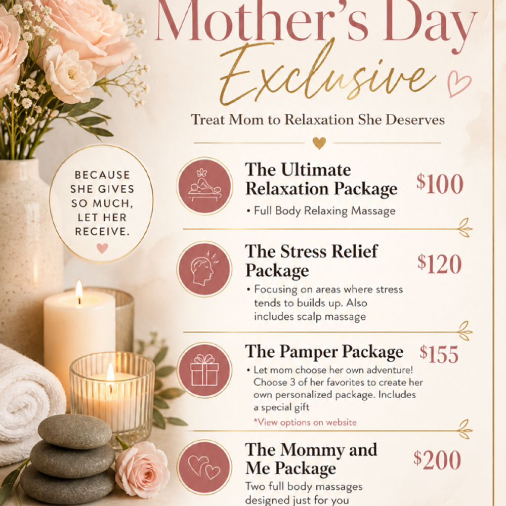 Stress Relief package at Sore No More Massage Spa in Olivebranch, MS