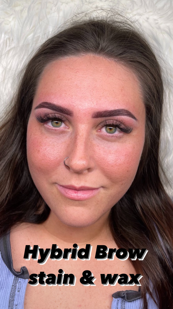 Hybrid brow stain + Wax