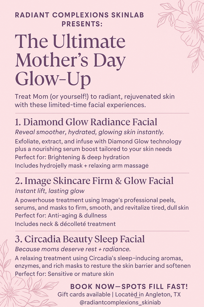 Mothers day Soecials