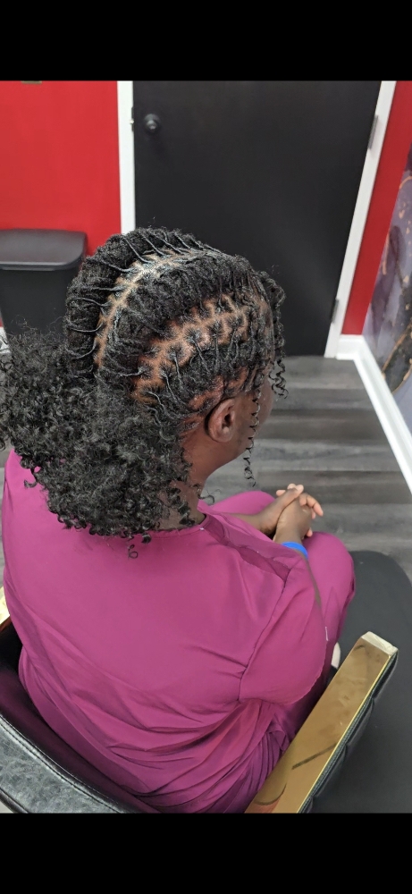 Retwist & Style ( Hair Added In) at Locs of Love in Chattanooga, TN
