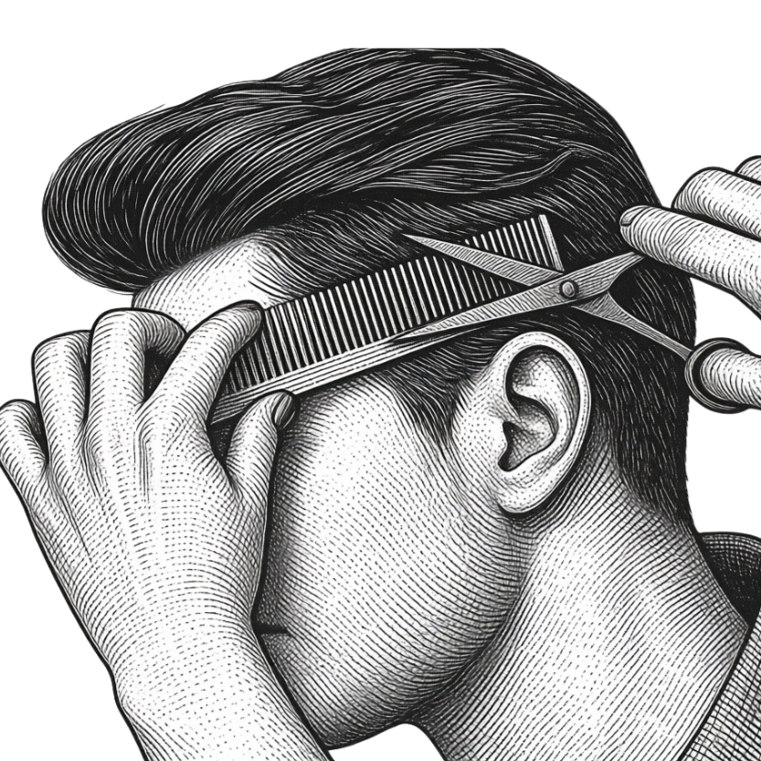 Men's Haircut at Hidalgo Hair & Beard in Wichita, KS