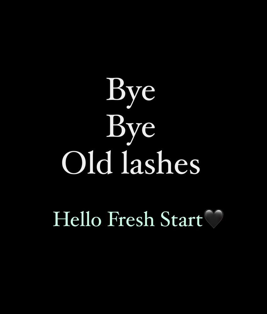 Lash Extenion Removal