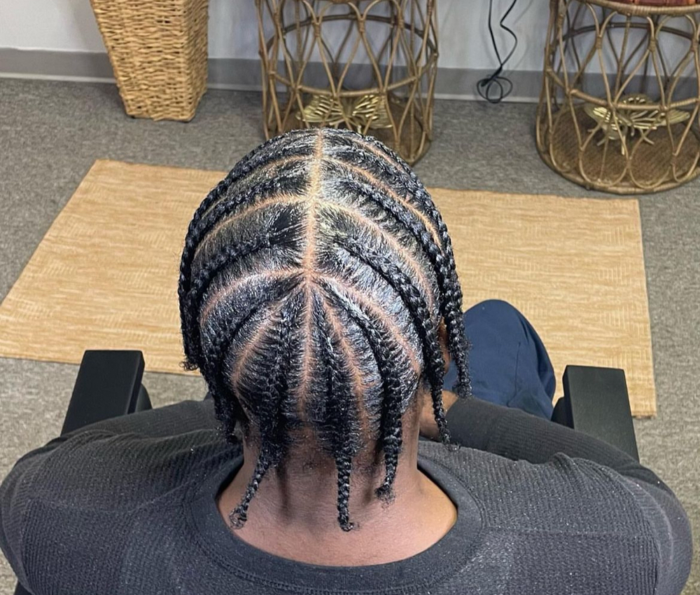 Basic Men Braids at 🦋 Blessings Upon Me 🦋 in Cincinnati, OH