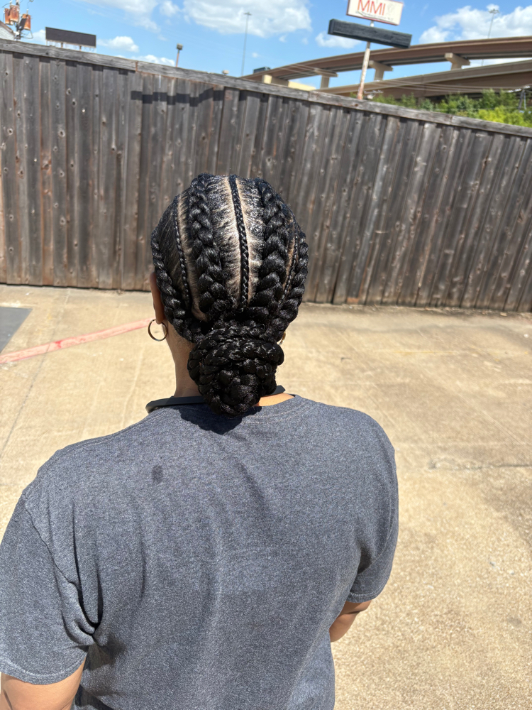 4-6 Feed In Braids at Do It With T in Euless, TX
