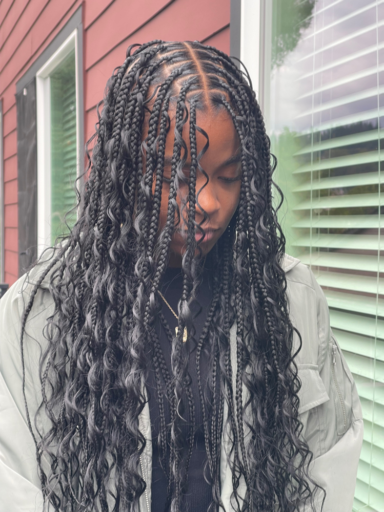 Medium Boho Braids