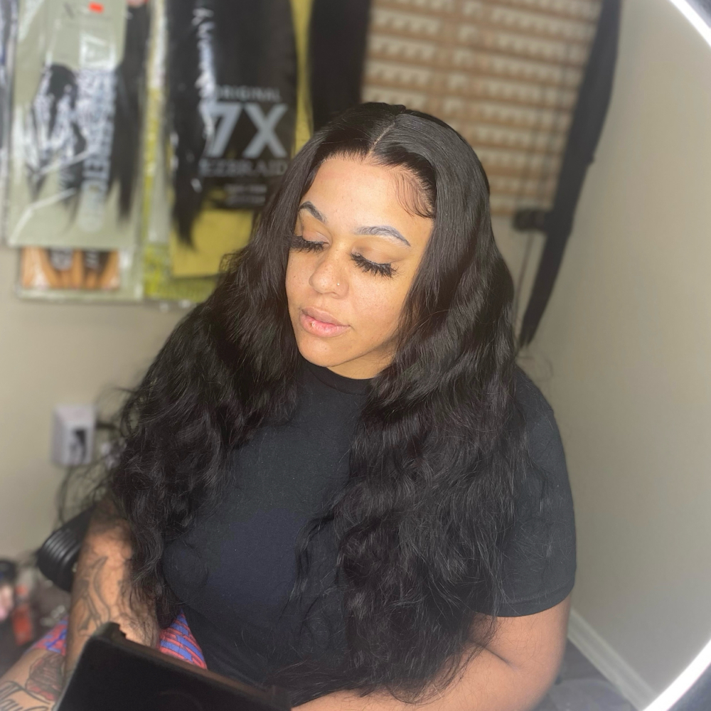 Wig Install at Kreations by De’Xiang in Houston, TX