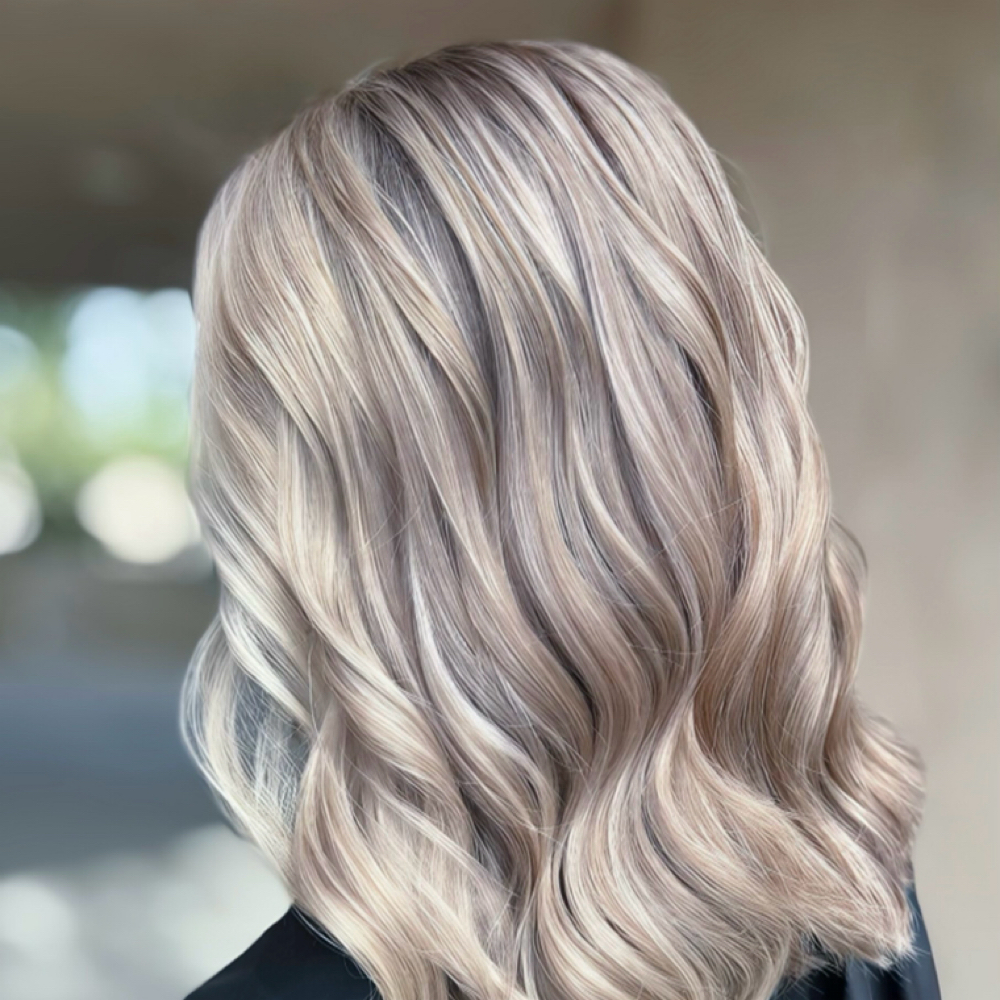 Partial Highlights/airtouch/balayge at Arina Stylist in Roseville, CA