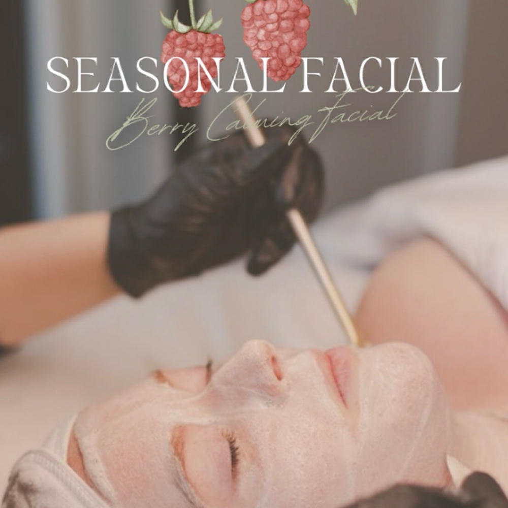 Seasonal Berry Calming Facial at Beauty Aligned Esthetics in Carmel, IN